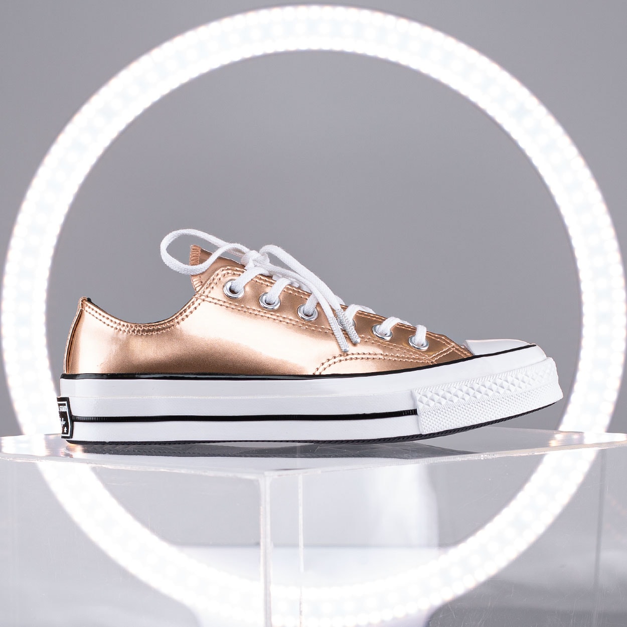 tenis vans rose gold