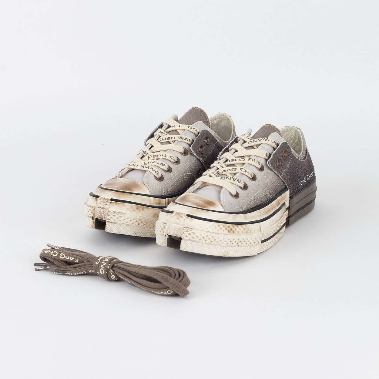 Tênis Converse Chuck 70 Ox Feng Chen Wang Brown Egret Black A15741