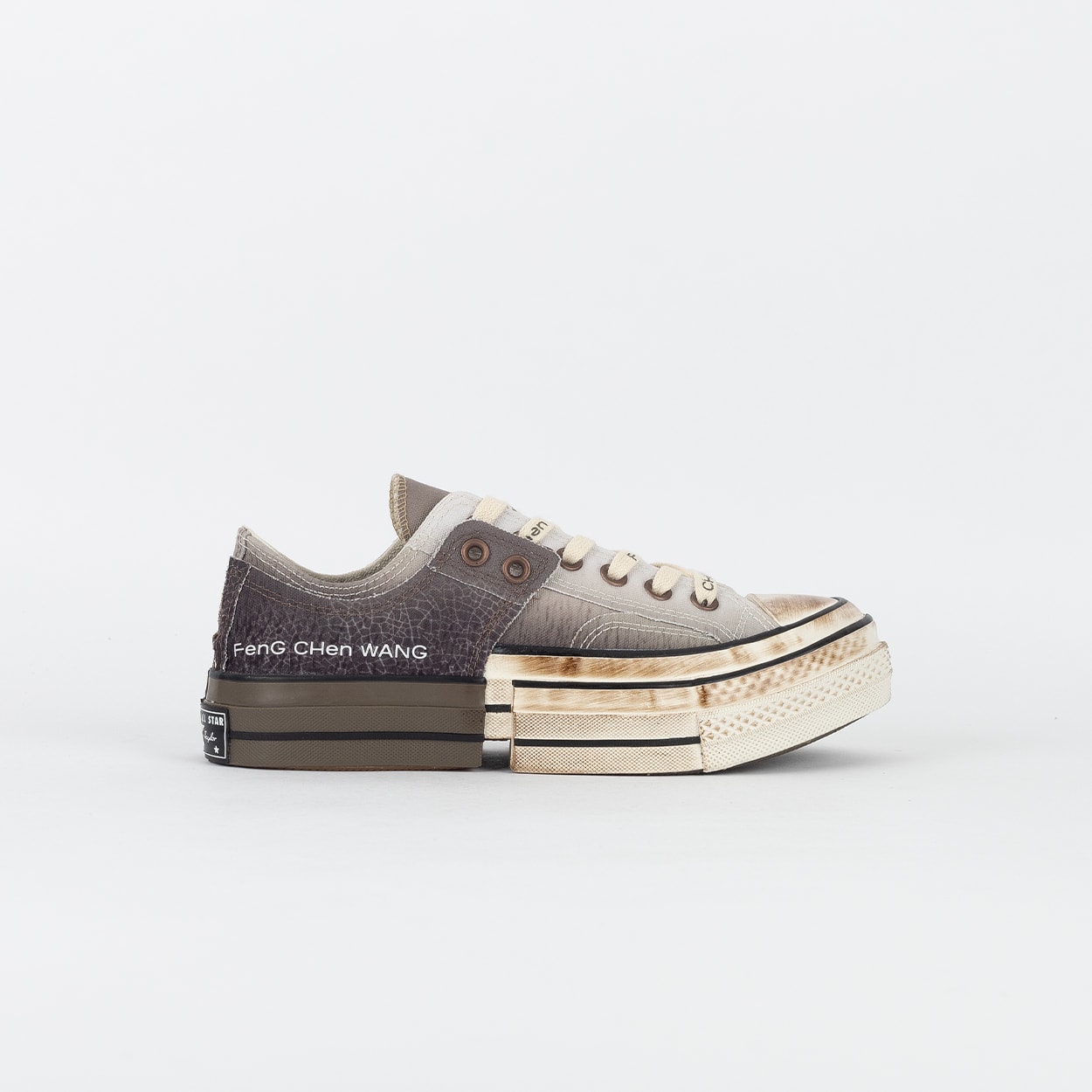 Tênis Converse Chuck 70 Ox Feng Chen Wang Brown Egret Black A15741