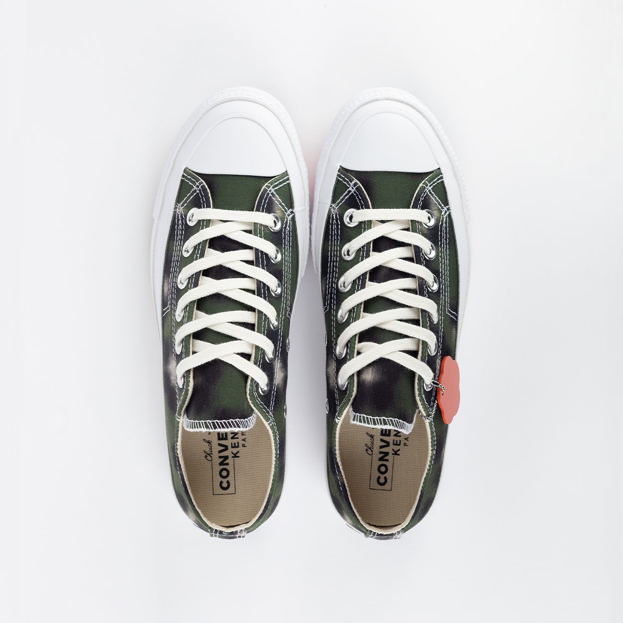 Tênis Converse Chuck 70 Ox Kenzo Cypress Black White A16291C