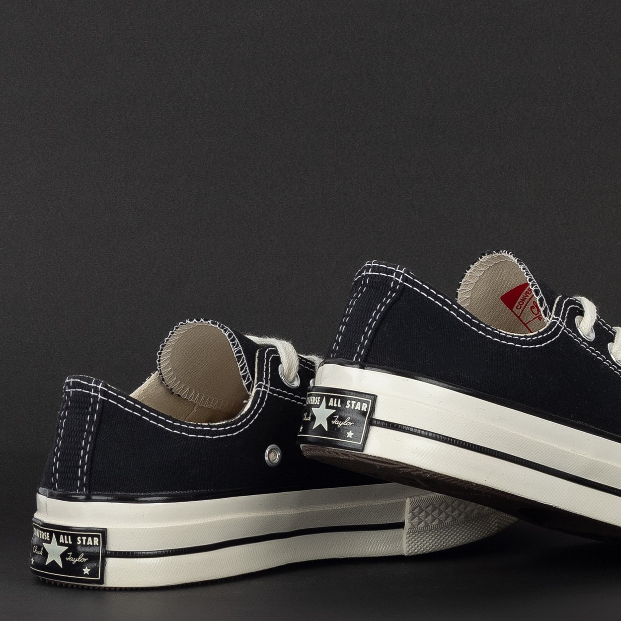 Tênis Converse Chuck 70 Ox Vintage Preto Branco CT09560004