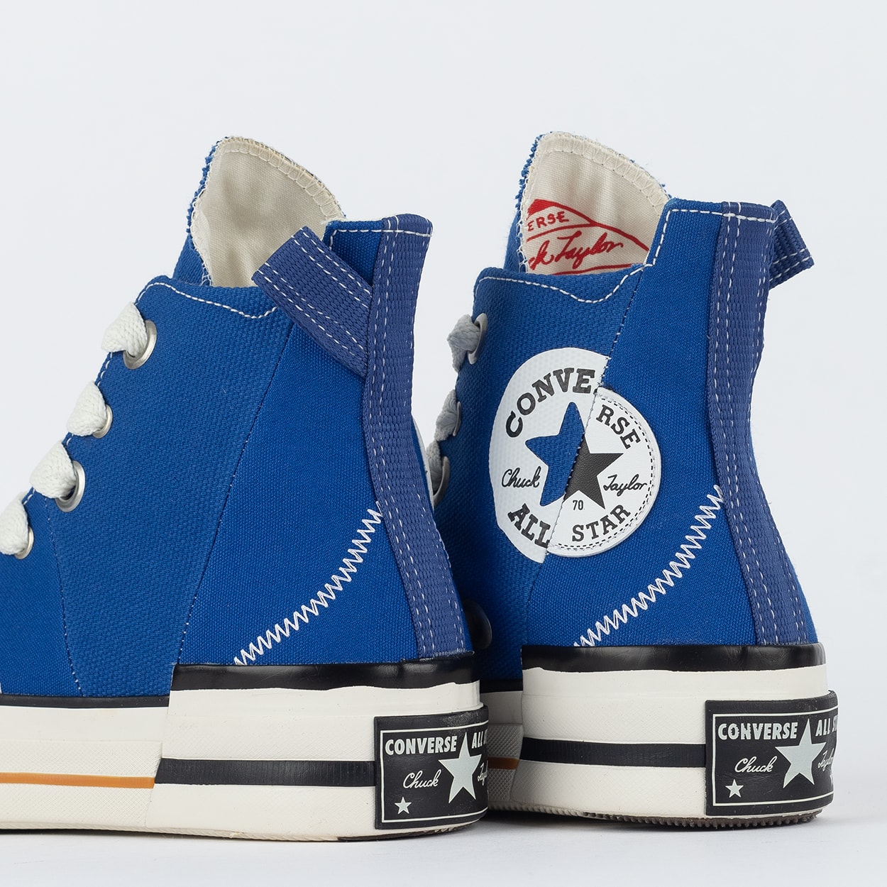 Tênis Converse Chuck 70 Plus Hi Sketch Azul Royal Amendoa CT27980001