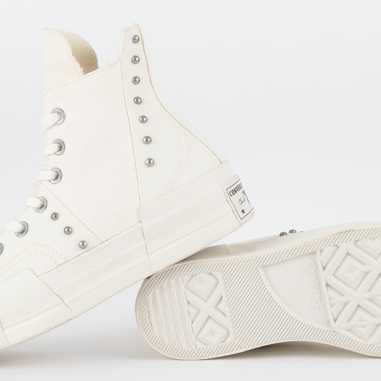 【保障できる】 70 Chuck Converse Tênis Plus Cinza Amendoa Studded Star Hi 時計