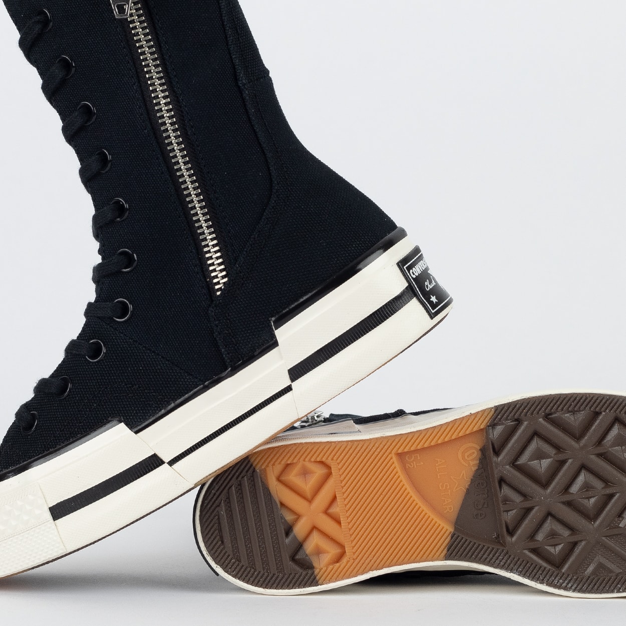 Tênis Converse Chuck 70 Plus X-Hi Black White A10361C