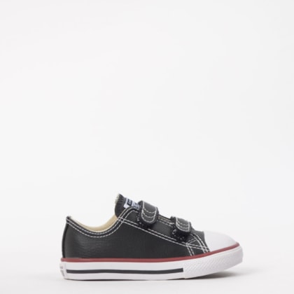 Tênis Converse Chuck Taylor All Star 2V Kids Preto Vermelho CK04180003