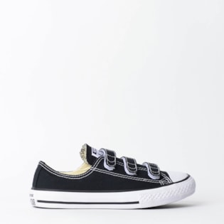 Tênis Converse Chuck Taylor All Star 3V Kids Preto CK04170004 Tênis Converse Chuck Taylor All Star 3V Kids Preto CK04170004