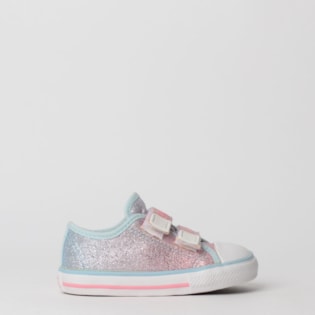 Tênis Converse Chuck Taylor All Star Border 2V Kids Azul Bebe CK07490002 Tênis Converse Chuck Taylor All Star Border 2V Kids Azul Bebe CK07490002