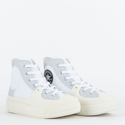 Tênis Converse Chuck Taylor All Star Construct Hi Retro Sport Block White Ghosted Black A05042C