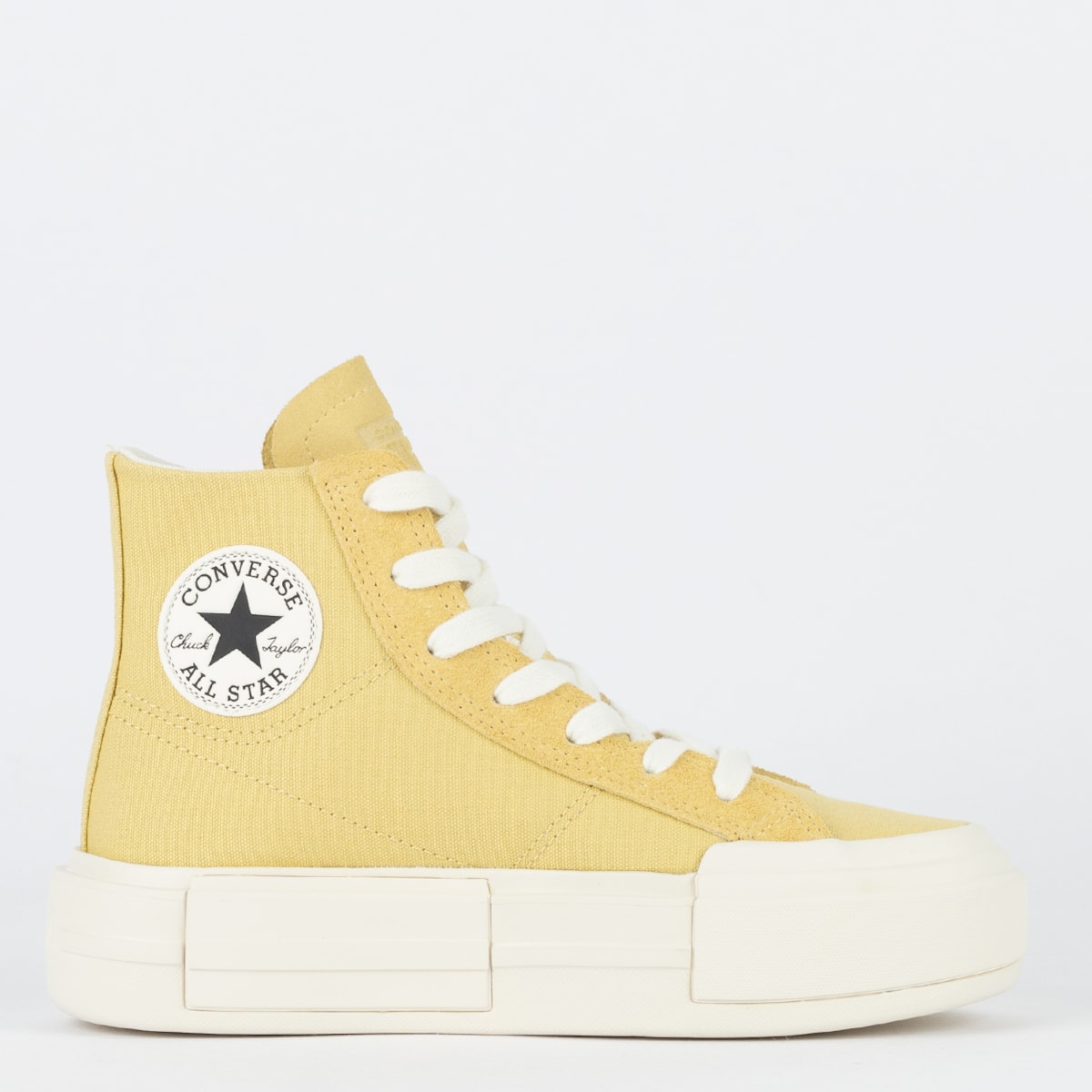 Star Cano Alto All Star Amarelo Feminino Tênis Converse Chuck