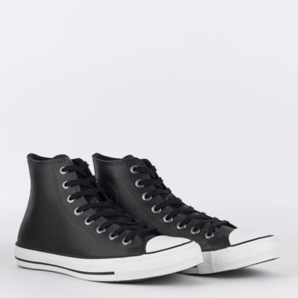 Tênis Converse Chuck Taylor All Star European Hi Preto Branco CT04490002