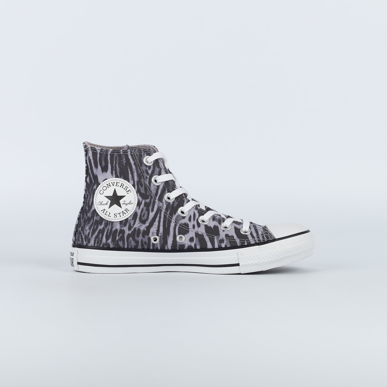 Tênis Converse Chuck Taylor All Star Hi Animal Preto Laranja Velho