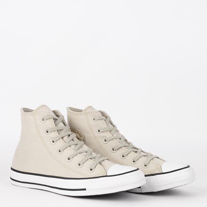 Tênis Converse Chuck Taylor All Star Hi Authentic Glam Bege Claro Ouro Claro CT17290001