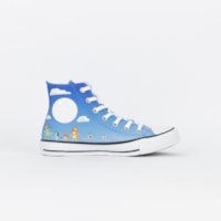 Blue Multi White