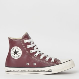 Tênis Converse Chuck Taylor All Star Hi Borgonha CT12080002 Tênis Converse Chuck Taylor All Star Hi Borgonha CT12080002
