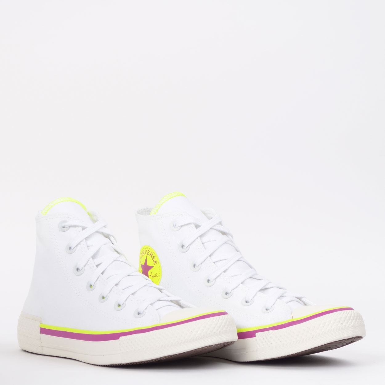 converse verde fluor