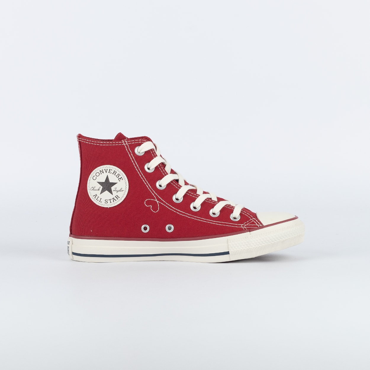 Tênis Converse Chuck Taylor All Star Hi Chucks In Love Vermelho
