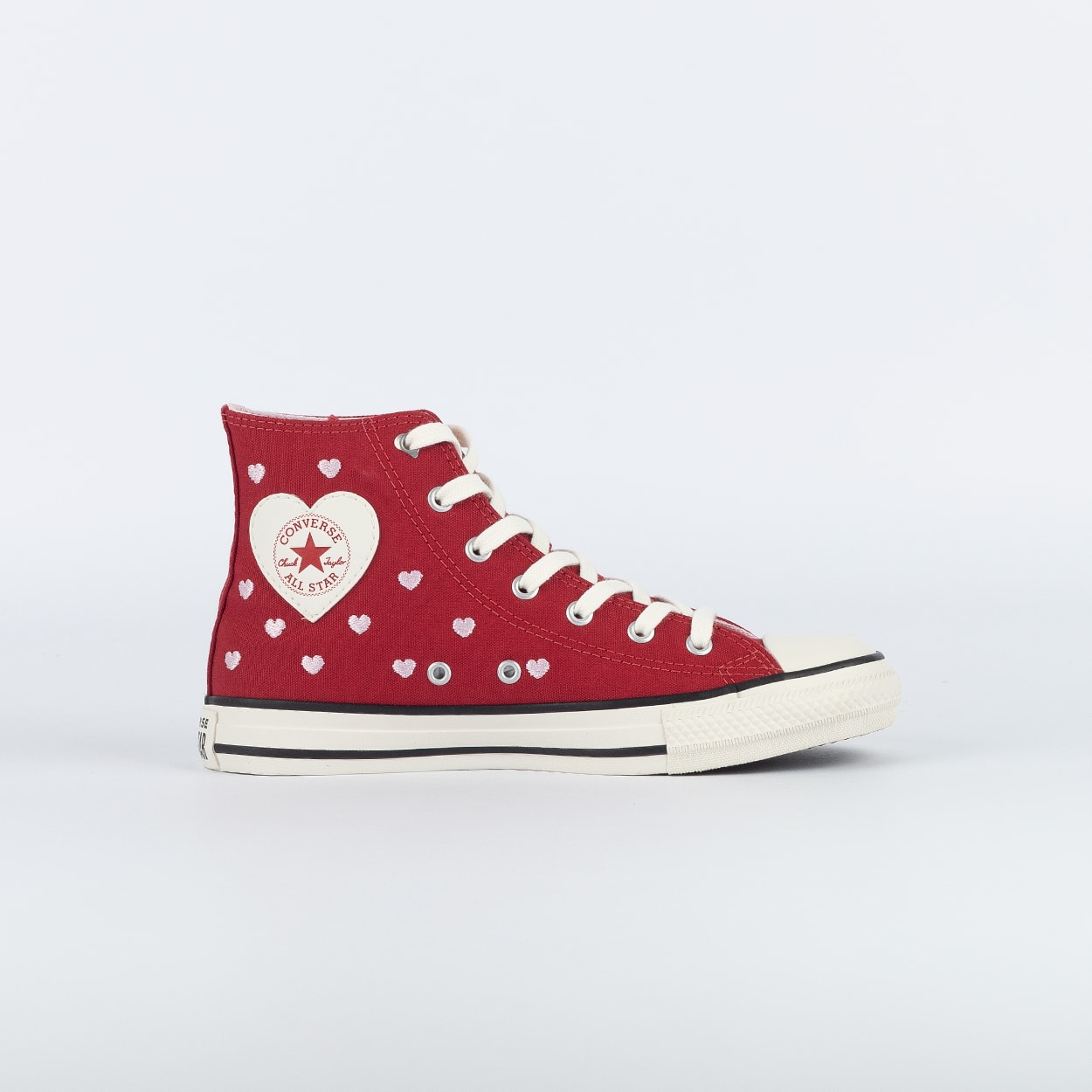 Tênis Converse Chuck Taylor All Star Hi Chucks In Love Vermelho