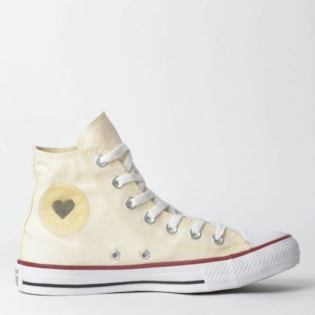 Tênis Converse Chuck Taylor All Star Hi Cru Preto CT09880003 Tênis Converse Chuck Taylor All Star Hi Cru Preto CT09880003