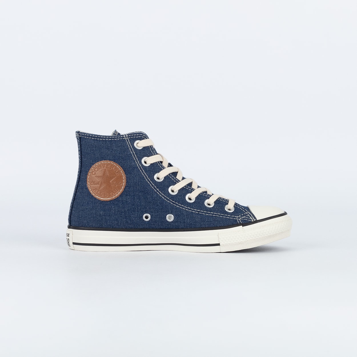 Tênis Converse Chuck 70 Ox Denim Mood Azul Claro Preto Amendoa