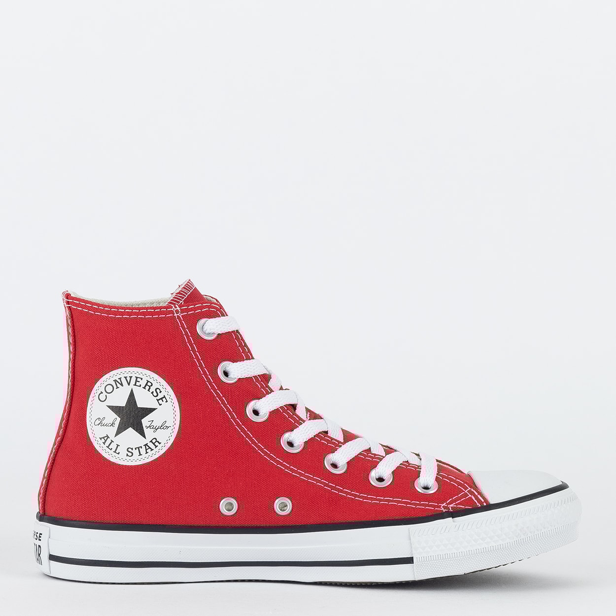 Tênis Converse Chuck Taylor All Star New Malden Hi Preto Vermelho