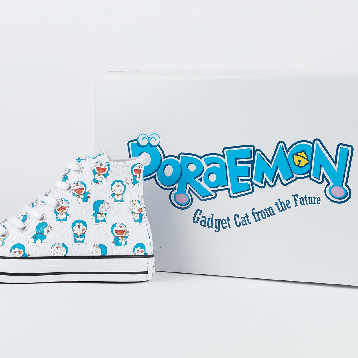 Tênis Converse Chuck Taylor All Star Hi Doraemon White Hawaiian