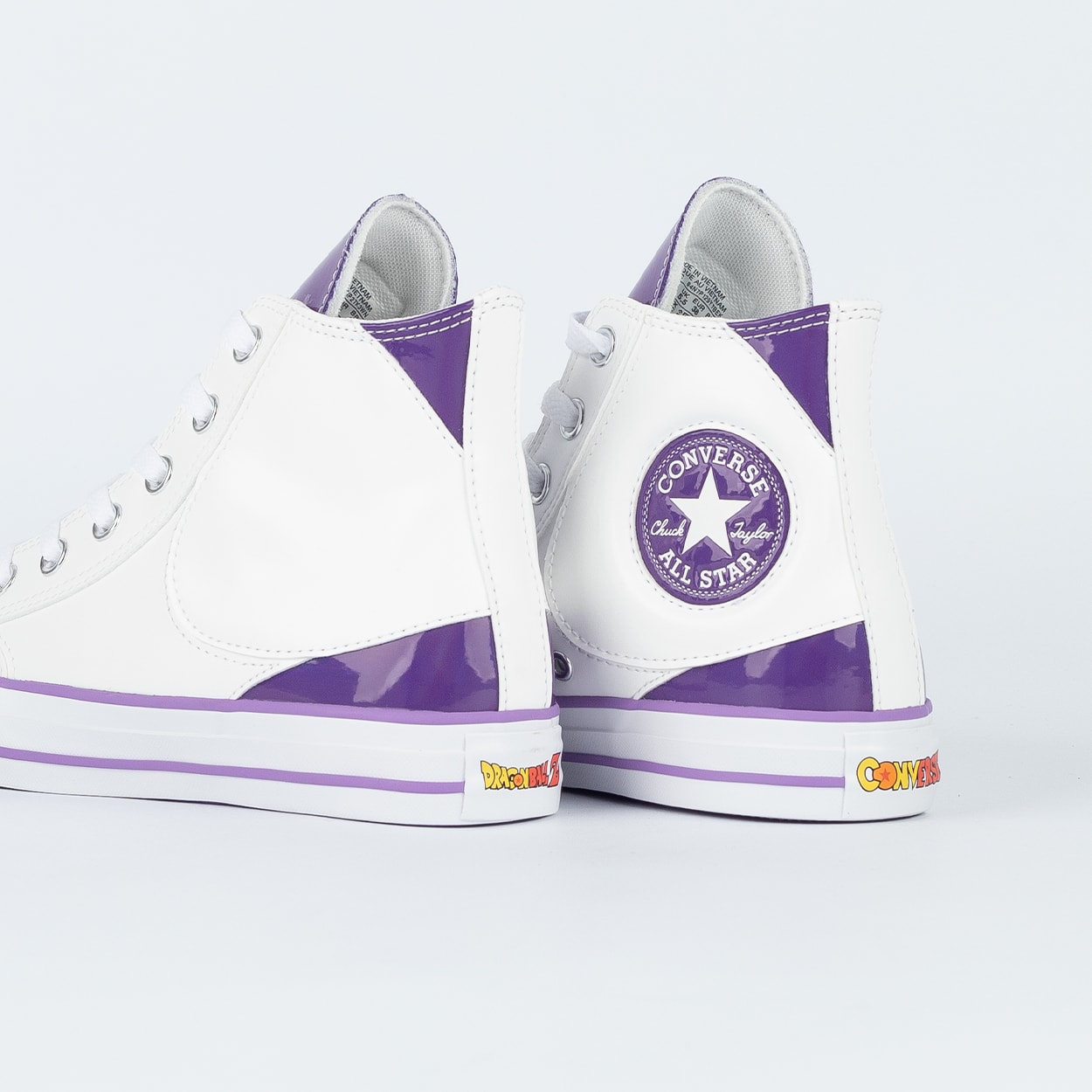 Tênis Converse Chuck Taylor All Star Hi Dragon Ball Z Lucent White