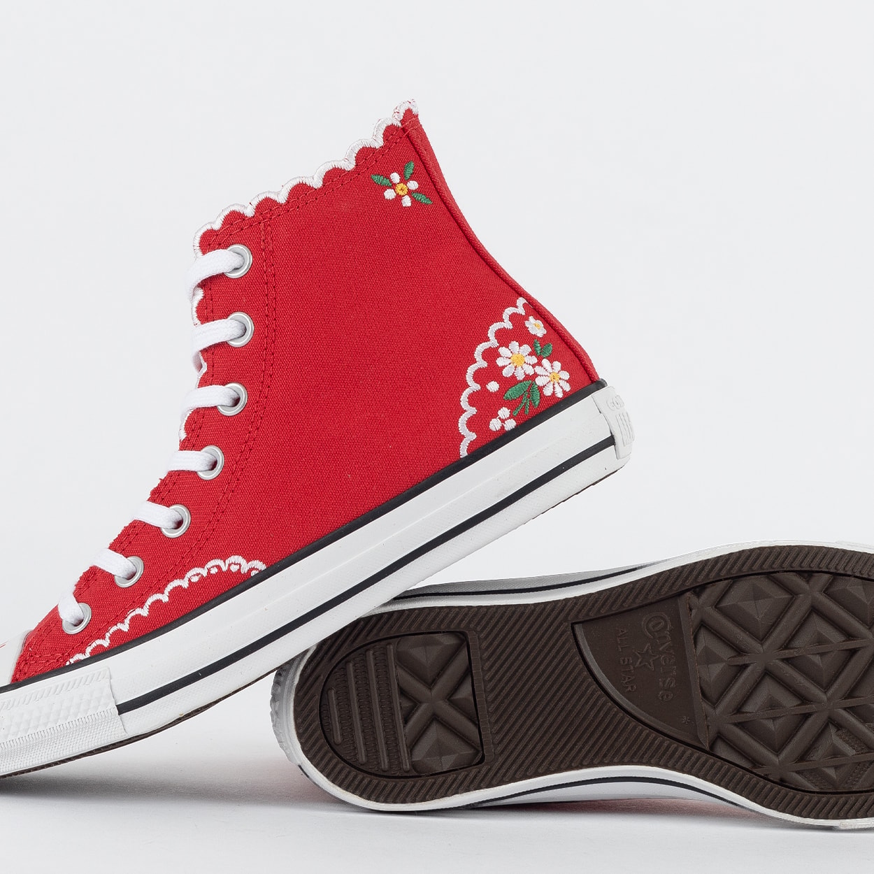 hig1003ページ‼️ Tênis Converse Chuck Taylor All Star Hi Bemy2K Valentines Vermelho