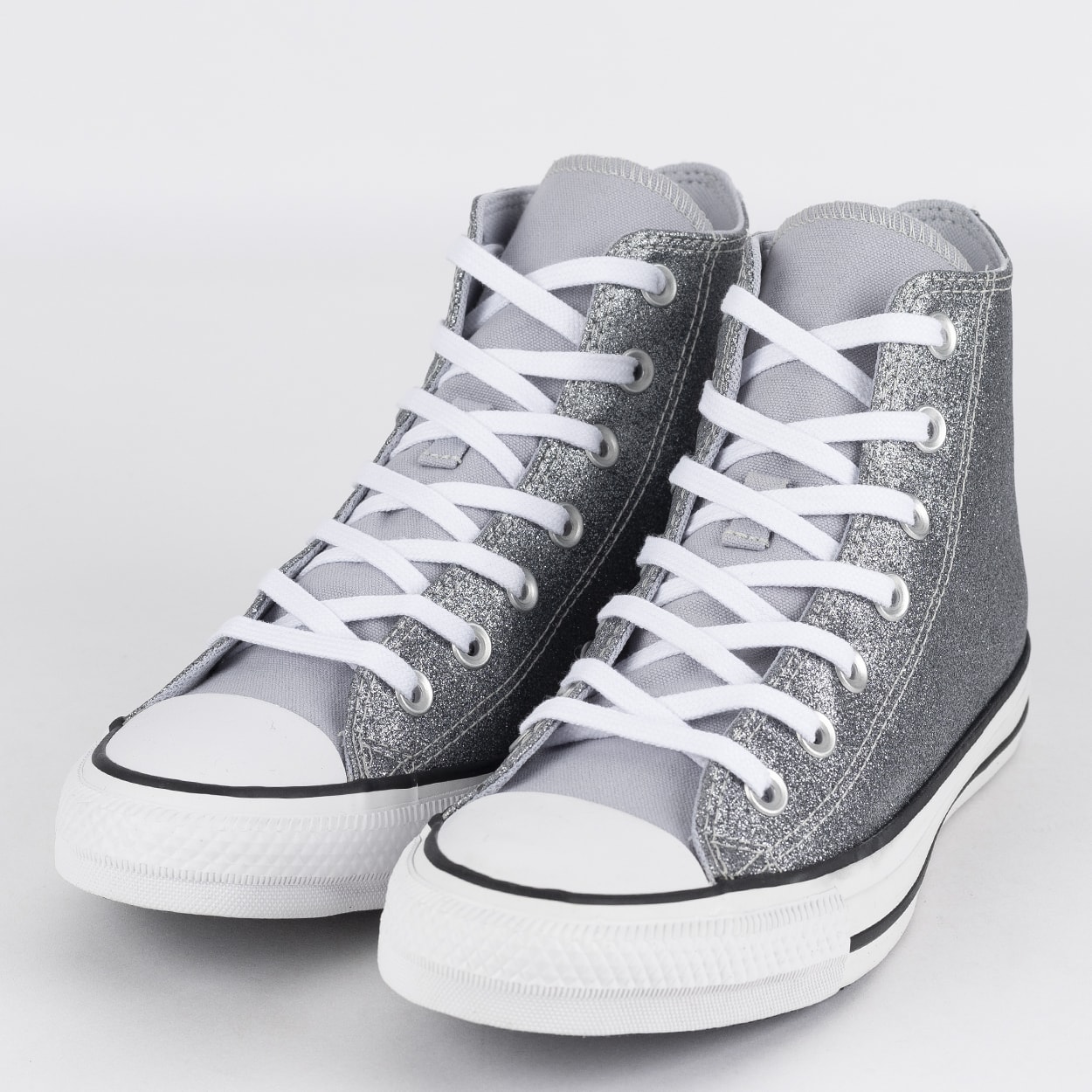 converse high top silver