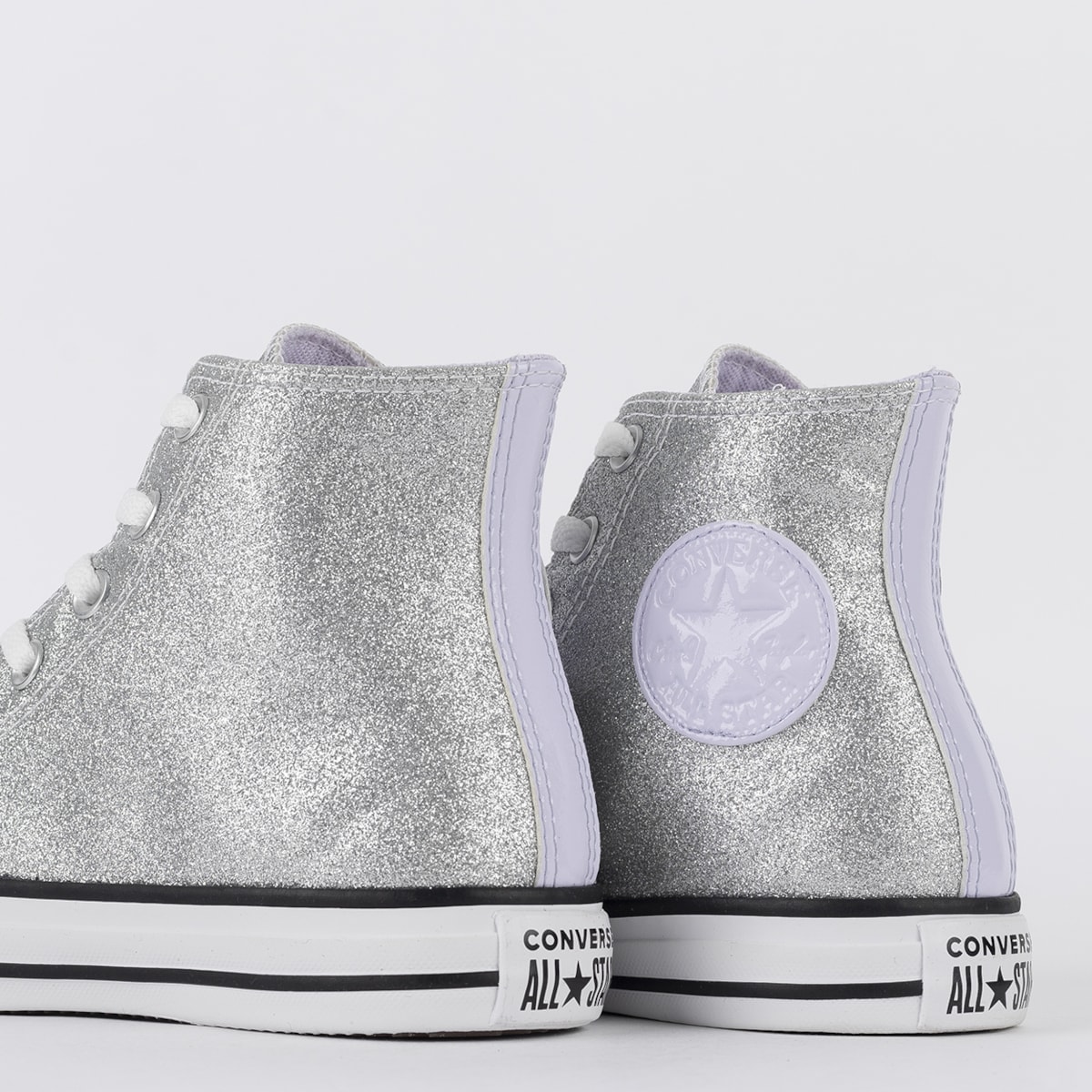 Tênis Converse Chuck Taylor All Star Hi Authentic Glam Bege Claro Ouro  Claro CT17290001