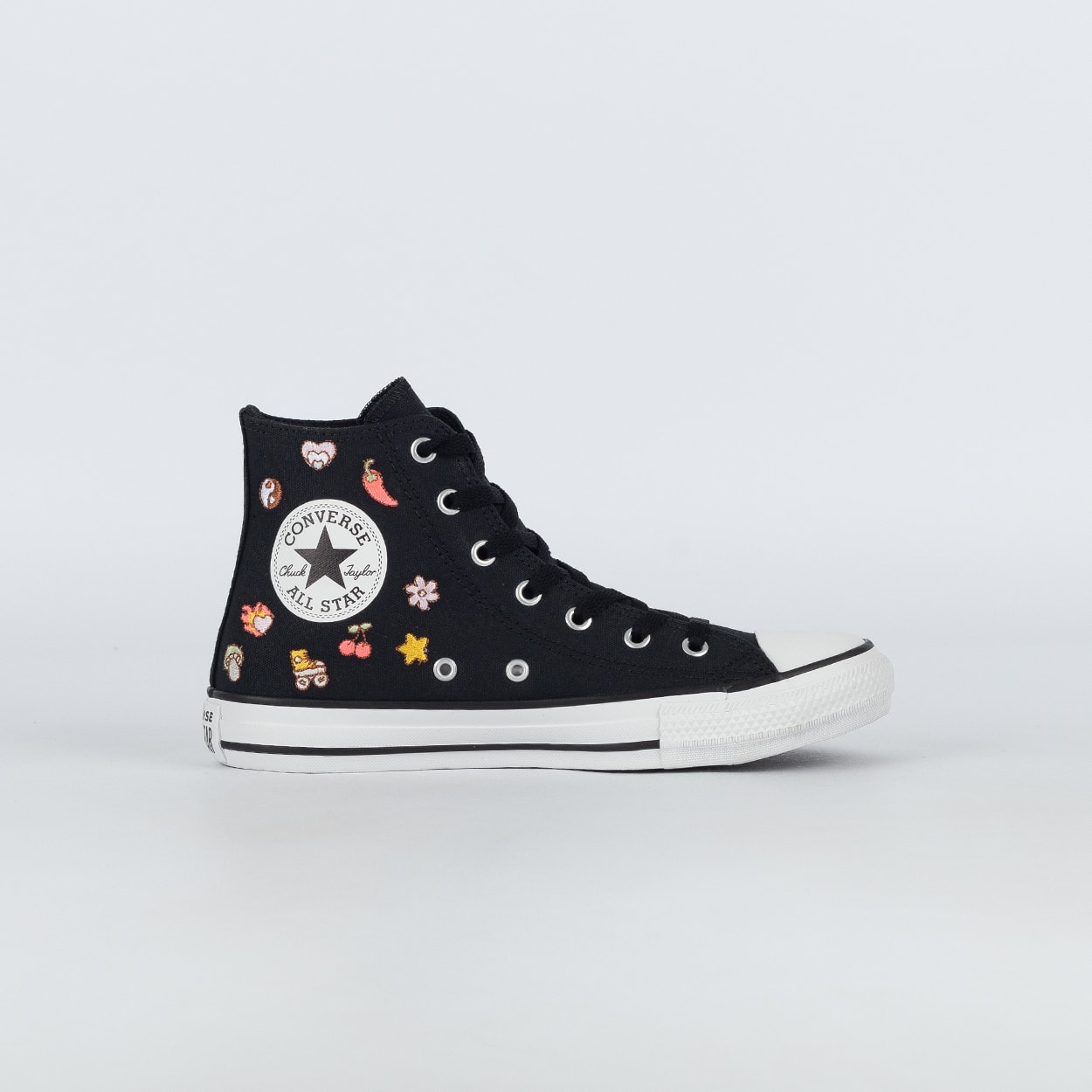 Tênis Converse Kids Chuck Taylor All Star Hi Groovy Embroidery