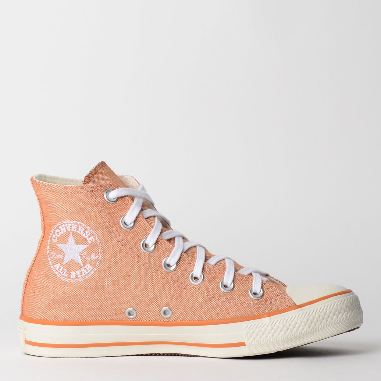 Tênis Converse Chuck Taylor All Star Hi Laranja Queimado CT12910002 Tênis Converse Chuck Taylor All Star Hi Laranja Queimado CT12910002