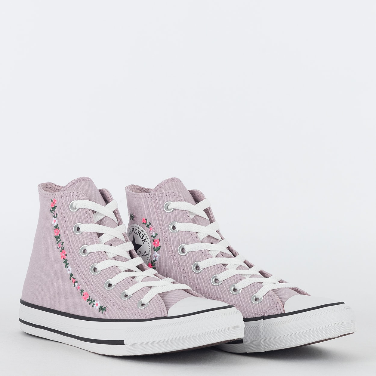 All Star Rosa T nis Converse Feminino Cano Alto e Baixo