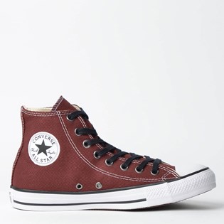 Tênis Converse Chuck Taylor All Star Hi Marrom Intenso CT11640001 Tênis Converse Chuck Taylor All Star Hi Marrom Intenso CT11640001