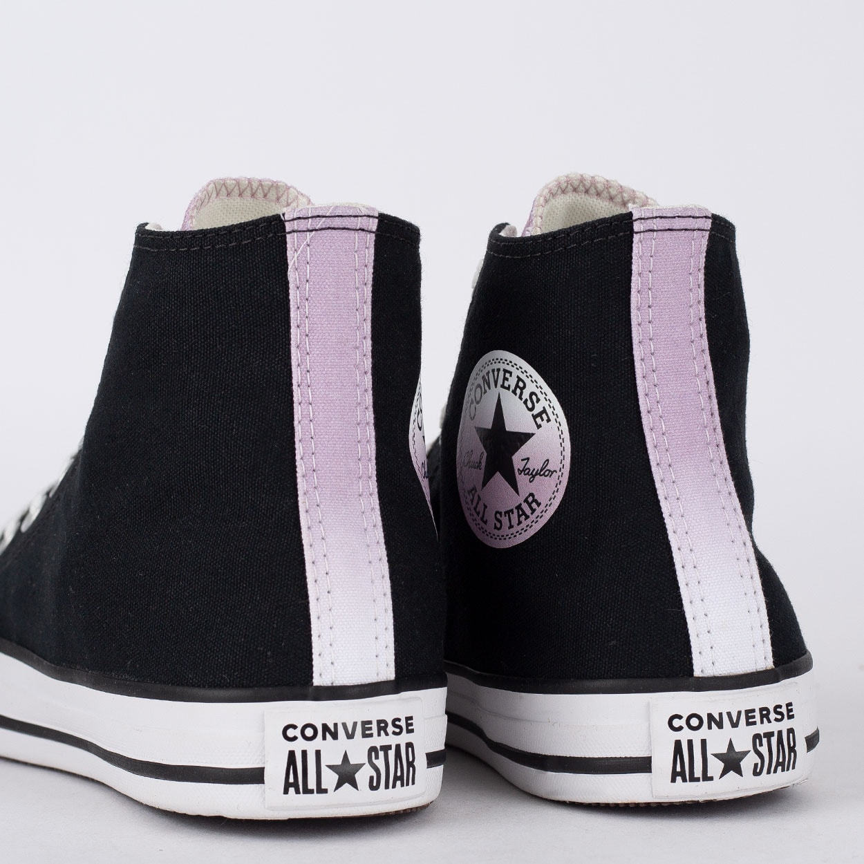 tênis converse chuck taylor all star hi cinza palido