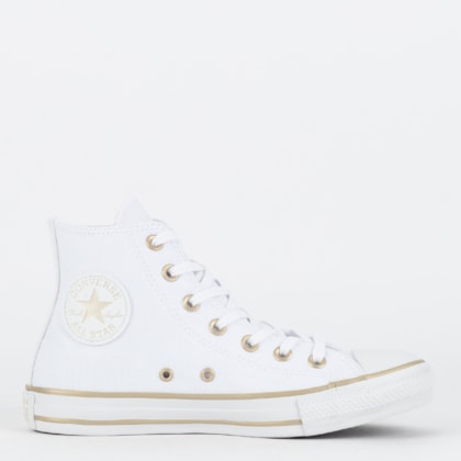 Tênis Converse Chuck Taylor All Star Hi Modern Tailored Branco Branco CT28330001