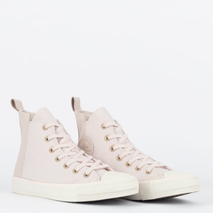 Tênis Converse Chuck Taylor All Star Hi Modern Tailored Salmao Claro CT28310002