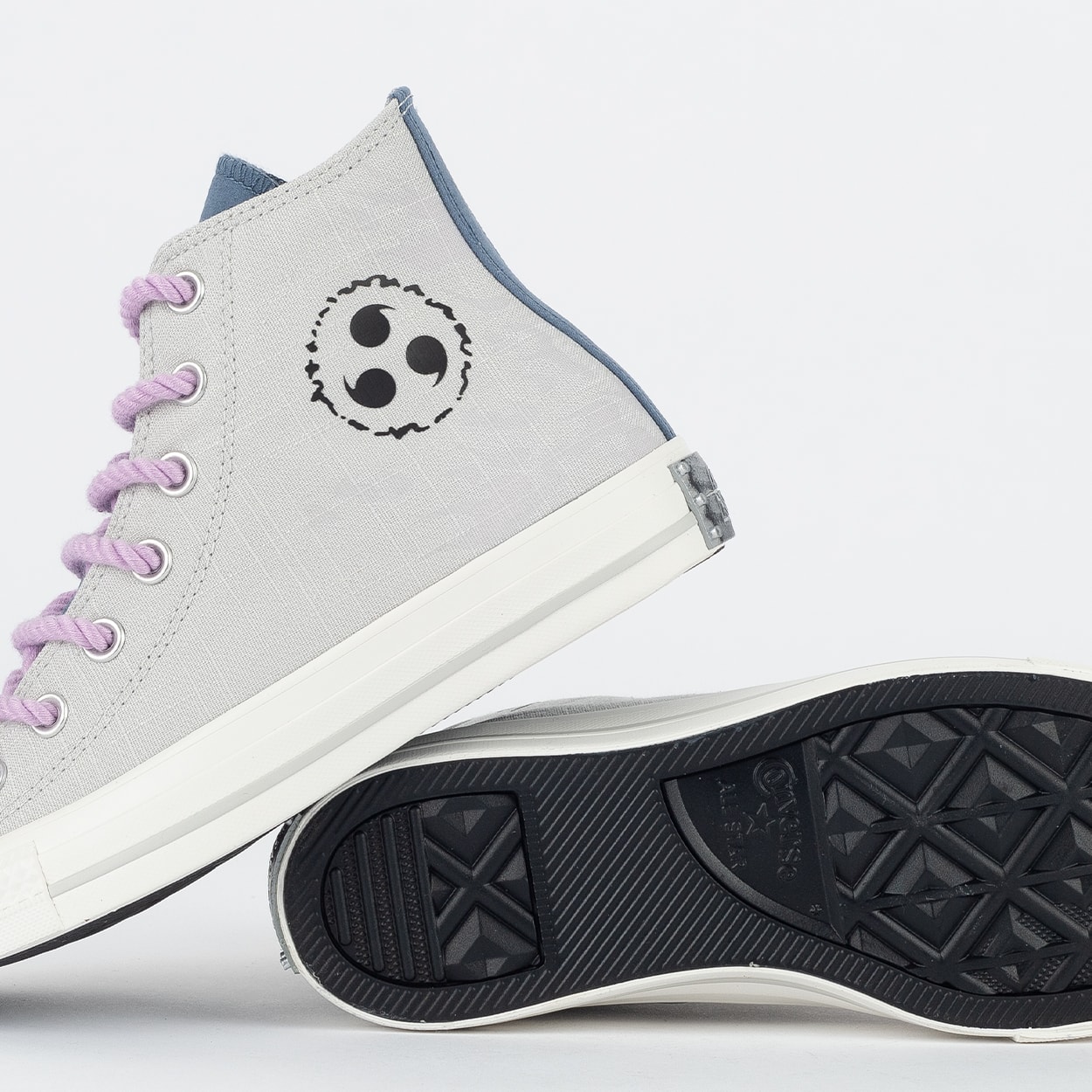 【 Y☆  】 Chuck Taylor All Star Side Zip Canvas+1 Infantil Roxo