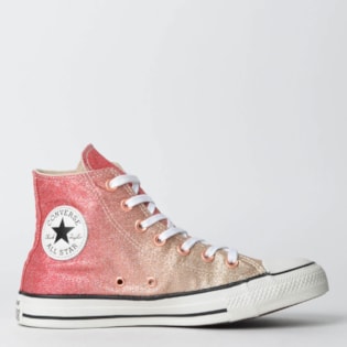 Tênis Converse Chuck Taylor All Star Hi Ouro Claro CT08550001 Tênis Converse Chuck Taylor All Star Hi Ouro Claro CT08550001