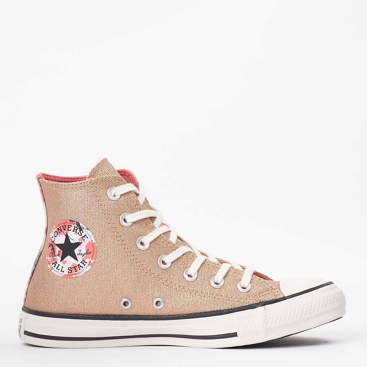 Tênis Converse Chuck Taylor All Star Ox Ouro Escuro Rosa Terracota  CT16600001 na Loja Virus 41