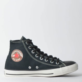 Tênis Converse Chuck Taylor All Star Hi Preto Preto Amendoa CT11600001 Tênis Converse Chuck Taylor All Star Hi Preto Preto Amendoa CT11600001