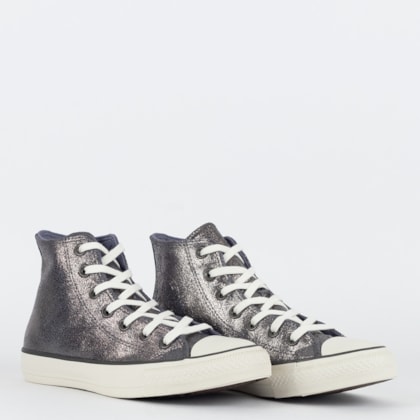 Tênis Converse Chuck Taylor All Star Hi Pretty Patina Roxo Fosco CT28200002