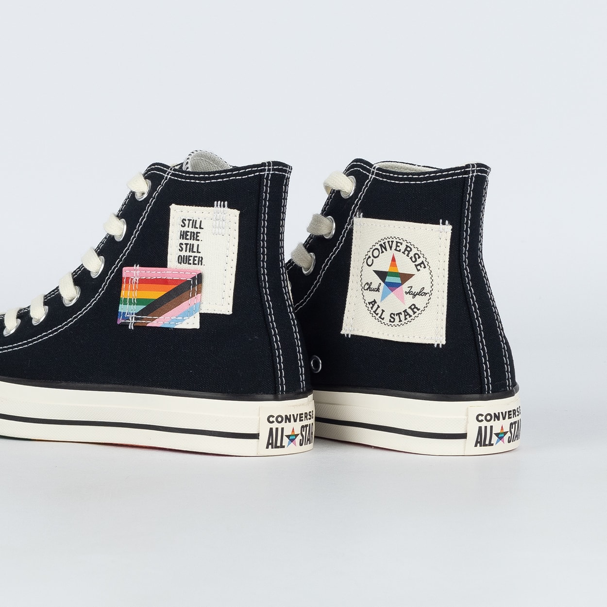 Tênis Converse Chuck Taylor All Star Hi Pride Black Egret A22006C