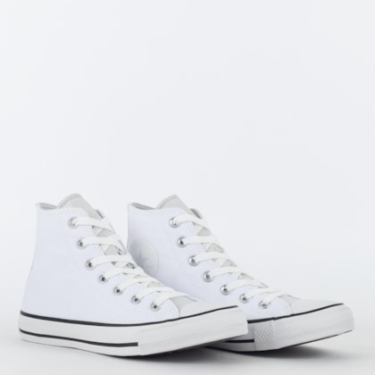 Tênis Converse Chuck Taylor All Star Hi Prism Glitter Branco Azul Luar CT25690002