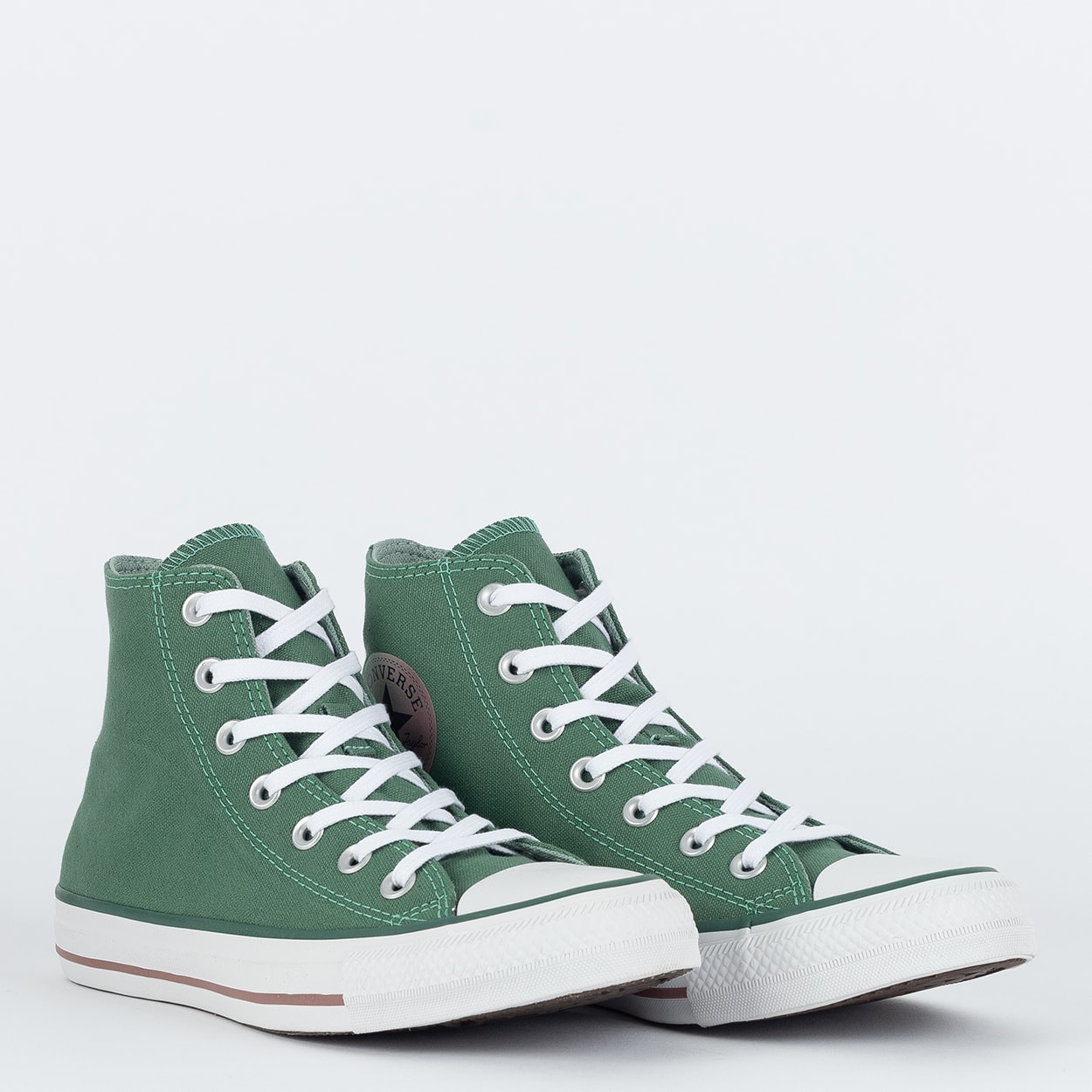 All star verde hot sale musgo cano alto