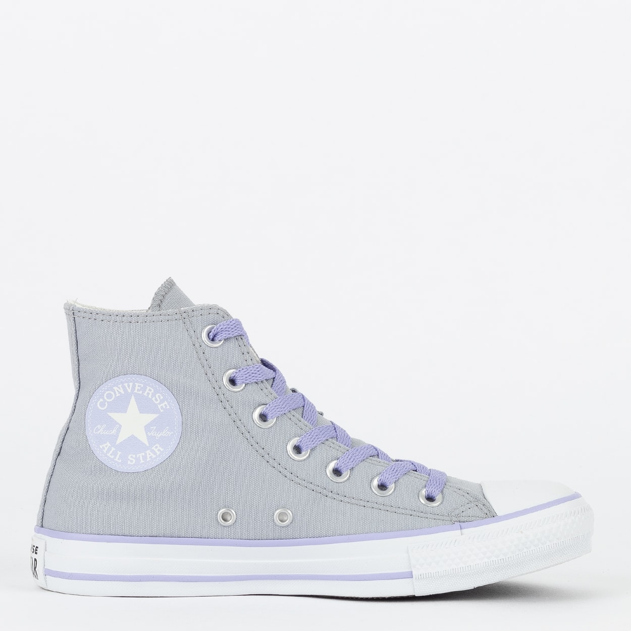 Tênis Converse Chuck Taylor All Star Hi Seasonal +1 Lavanda CT30130002