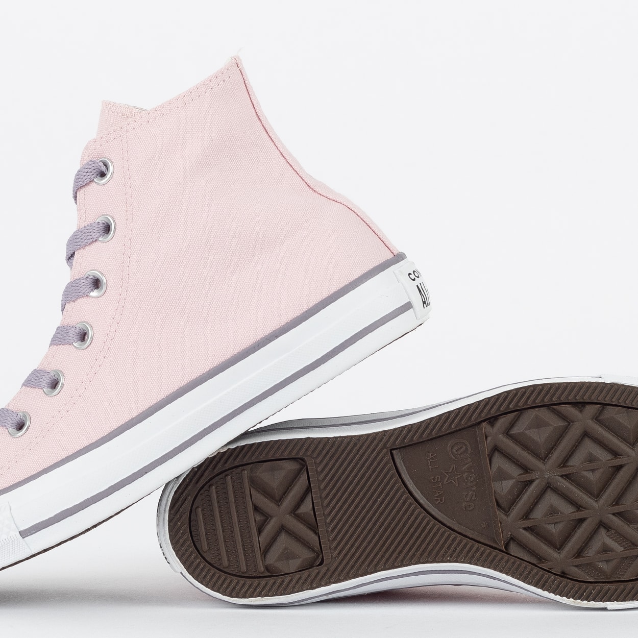 Pinklove様 Tênis Converse Chuck Taylor All Star Hi Seasonal +1 Rosa Cumeira