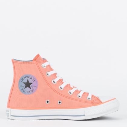 Tênis Converse Chuck Taylor All Star Hi Seasonal +1 Salmao Fosco CT19910013