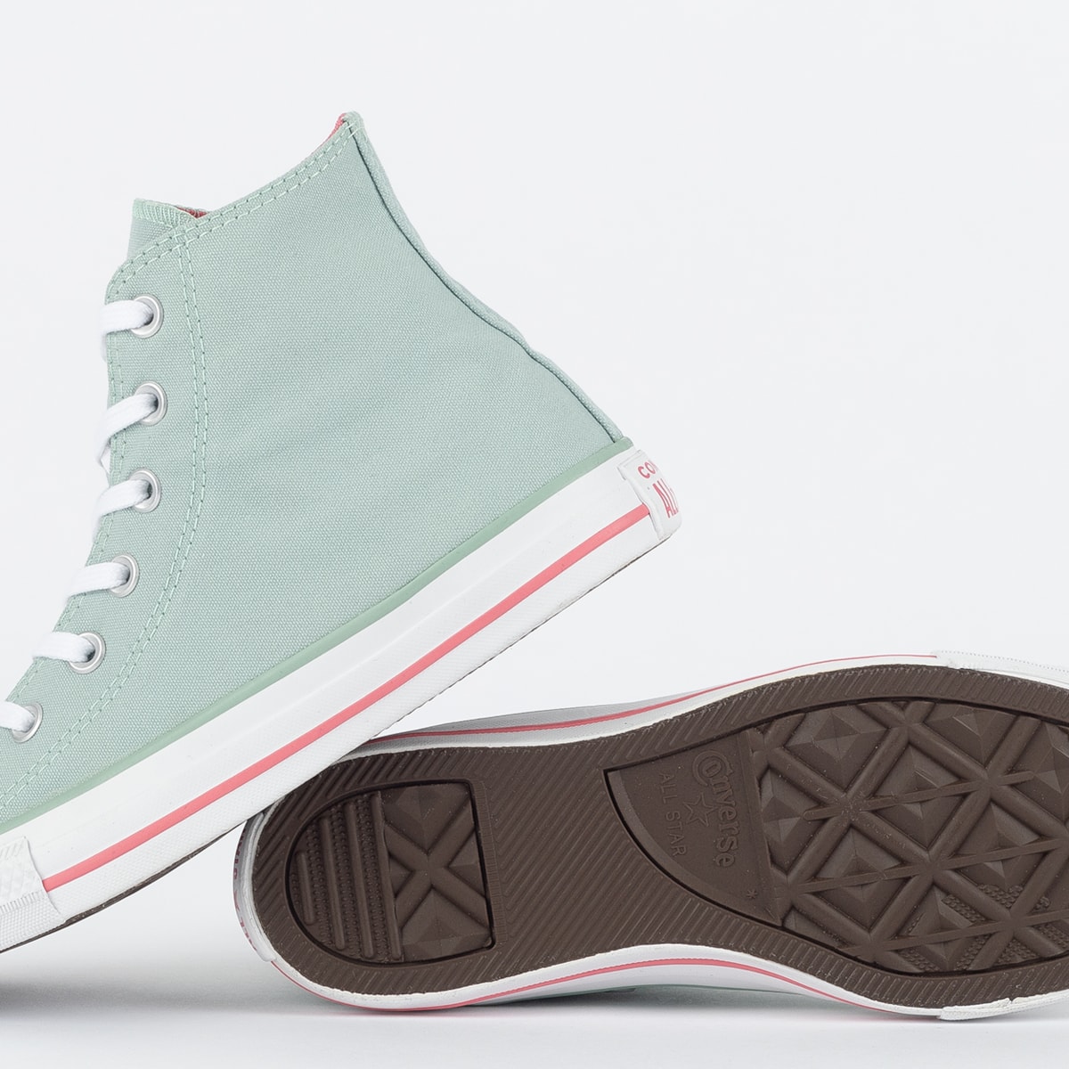 Tênis Converse Chuck Taylor All Star Hi Seasonal +1 Verde Menta