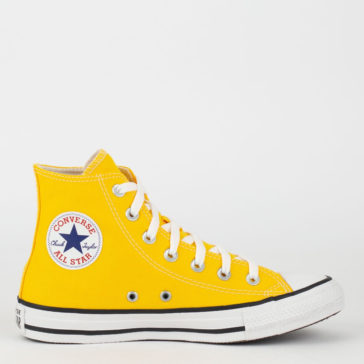 Converse amarelo hot sale cano baixo