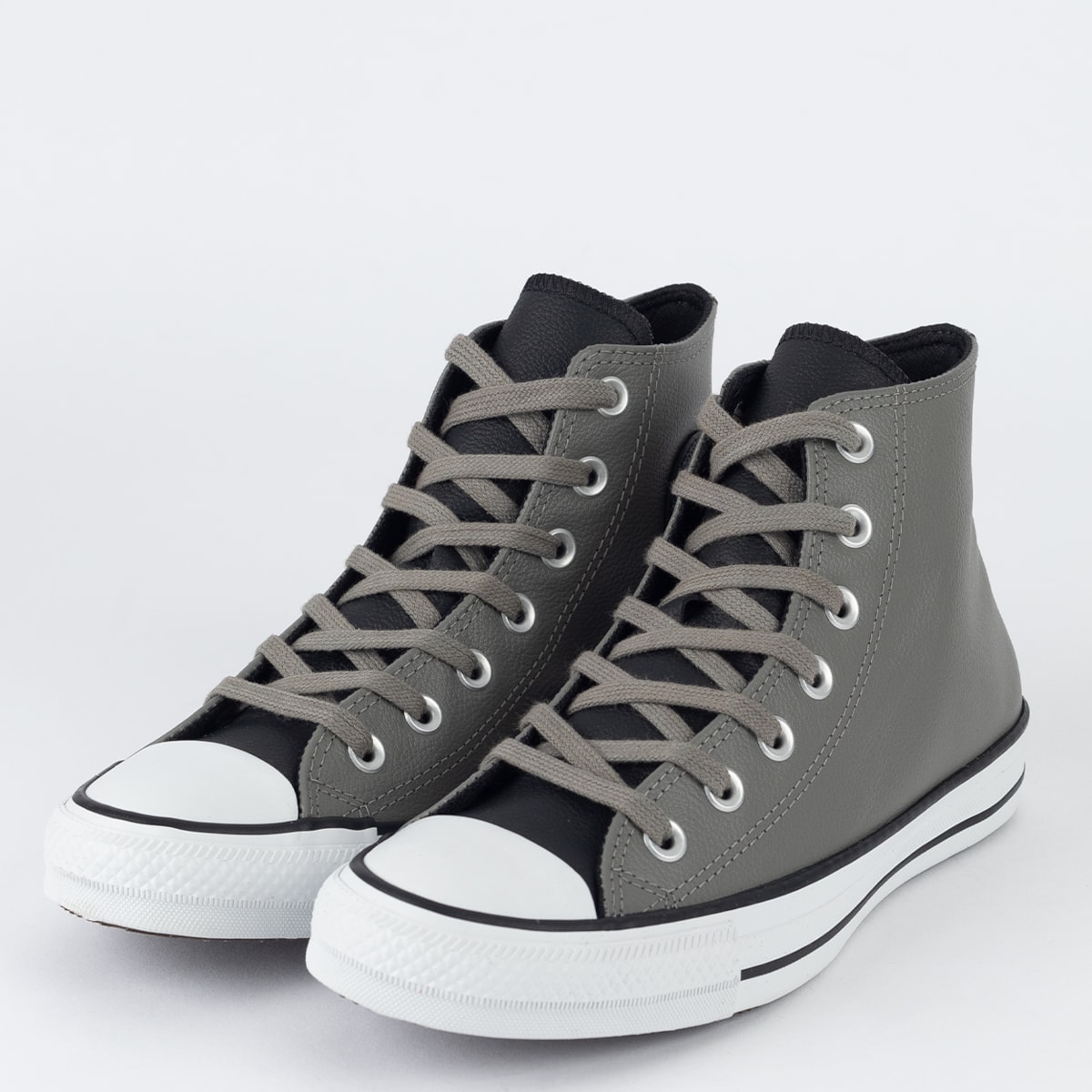 Star Cano Alto Chuck Taylor All Star Cinza All Star Cinzento Tenis